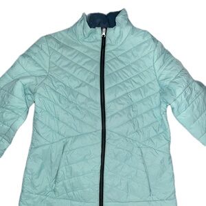 Free Country Jacket - Women's Light Aqua Packable Quilted